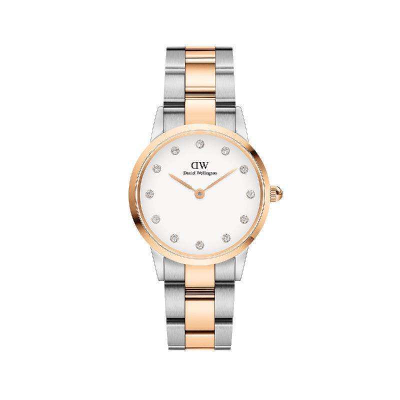 Daniel Wellington Iconic Link Lumine Rose Gold Women's Watch | DW00100359