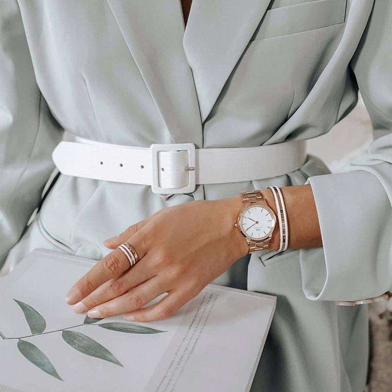 Daniel Wellington Iconic Link Rose Gold Women's Watch | DW00100209