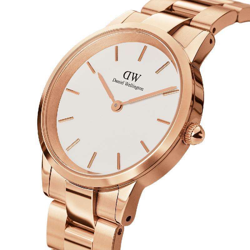 Daniel Wellington Iconic Link Rose Gold Women's Watch | DW00100209