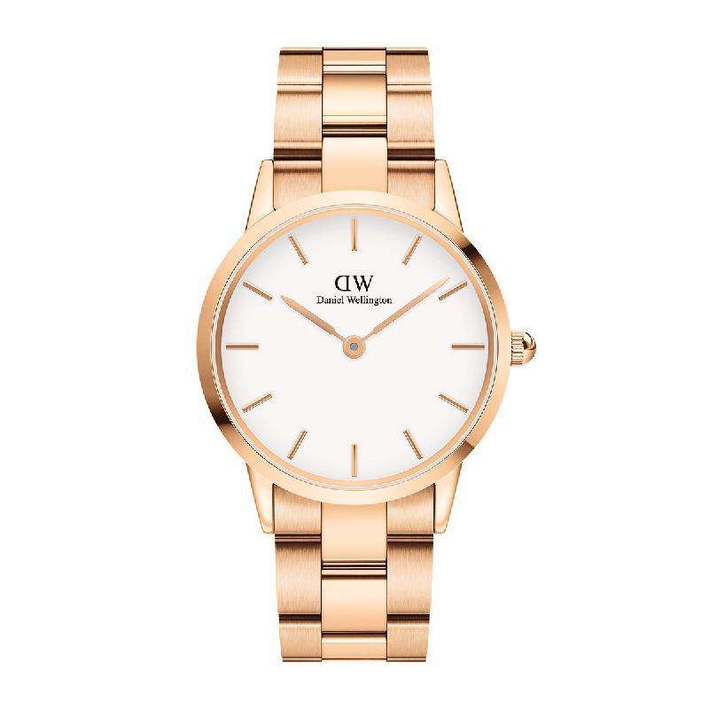 Daniel Wellington Iconic Link Rose Gold Women's Watch | DW00100209