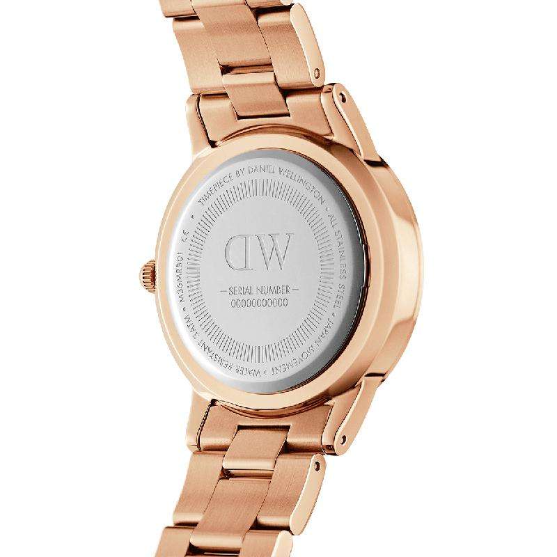 Daniel Wellington Iconic Link Rose Gold Women's Watch | DW00100209