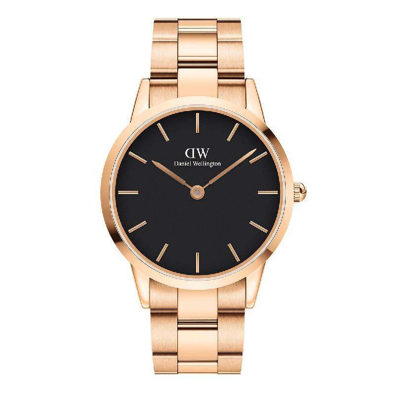 Daniel Wellington Iconic Link Rose Gold Men's Watch | DW00100344