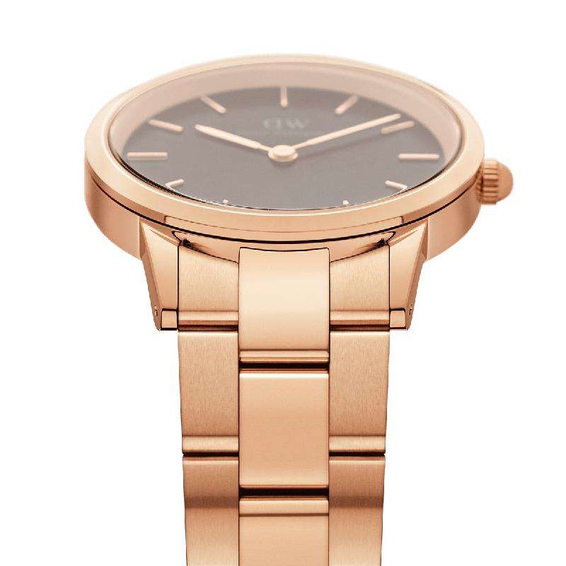 Daniel Wellington Iconic Link Rose Gold Men's Watch | DW00100344