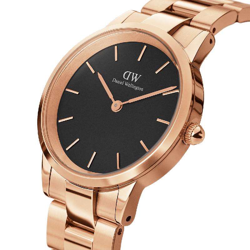 Daniel Wellington Iconic Link Rose Gold Men's Watch | DW00100344