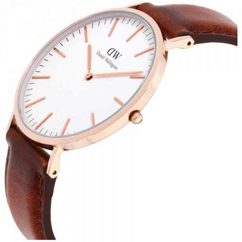 Daniel Wellington St Mawes Rose Gold Classic Watch 40mm