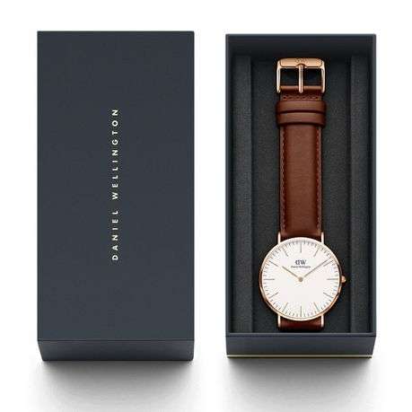 Daniel Wellington St Mawes Rose Gold Classic Watch 40mm