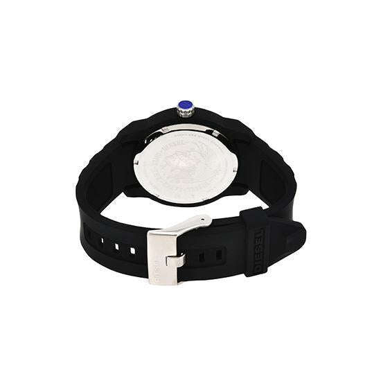 Diesel Armbar Silicone Black Dial Men's Watch | DZ1819