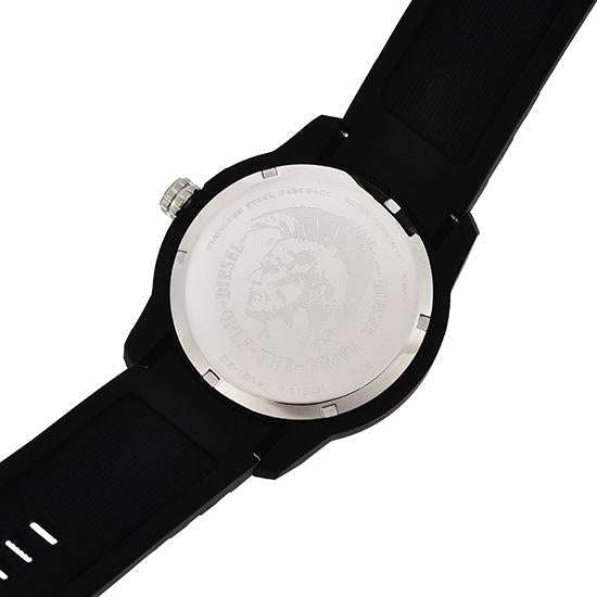Diesel Armbar Silicone Black Dial Men's Watch | DZ1819