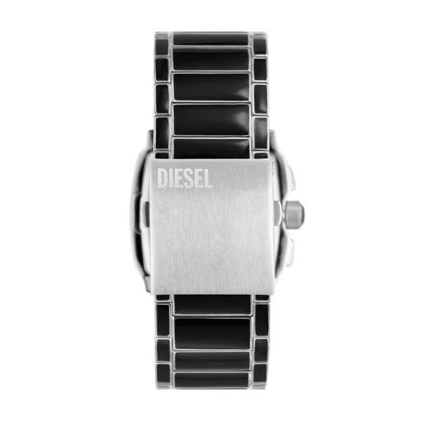 Diesel Cliffhanger Chronograph Black Lacquer and Stainless Steel Men's Watch | DZ4646