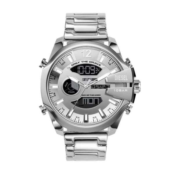 Diesel Mega Chief Ana-Digi Stainless Steel Men's Watch | DZ4648