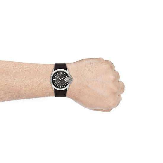 Diesel Mega Chief Grey Dial Men's Watch | DZ1206
