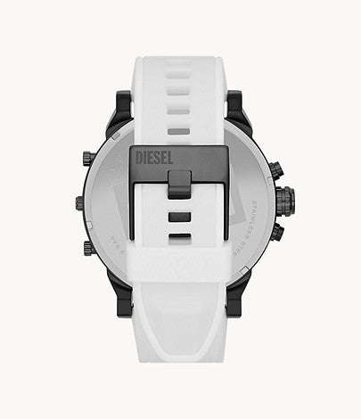 Diesel Mr. Daddy 2.0 Chronograph White Silicone Men's Watch | DZ7478