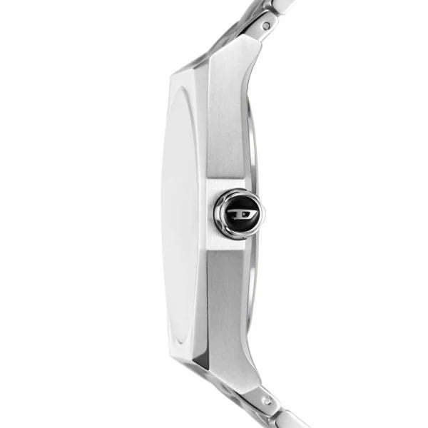 Diesel Scraper Three-Hand, Black Lacquer and Stainless Steel Men's Watch | DZ2195