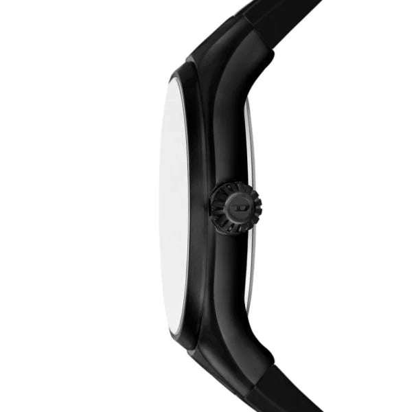 Diesel Streamline Three-Hand Black Silicone Men's Watch | DZ2203