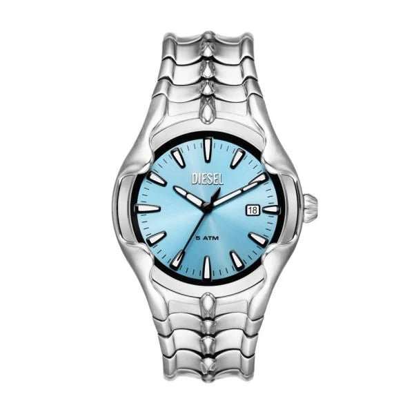 Diesel Vert Three-Hand Date Stainless Steel Men's Watch | DZ2200
