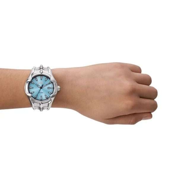 Diesel Vert Three-Hand Date Stainless Steel Men's Watch | DZ2200