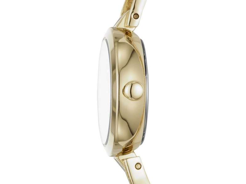 DKNY Crosswalk Gold Round Stainless Steel Women's Watch | NY2830