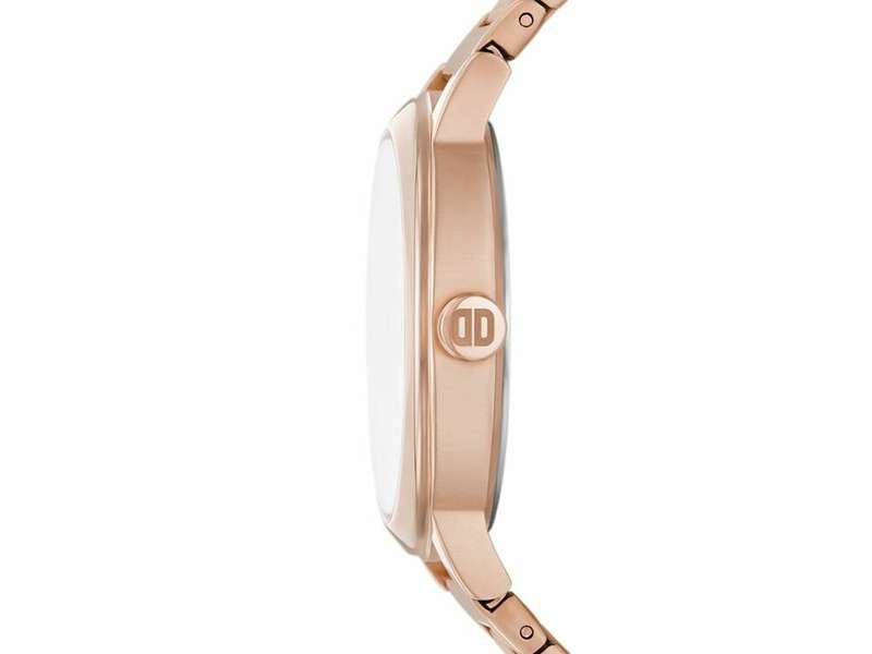 DKNY Soho D Three-Hand Rose Gold-Tone Stainless Steel Watch | NY6622
