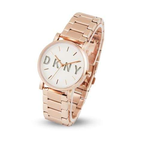 DKNY Soho Rose Gold Stainless Steel Bracelet Women's Watch | NY2654