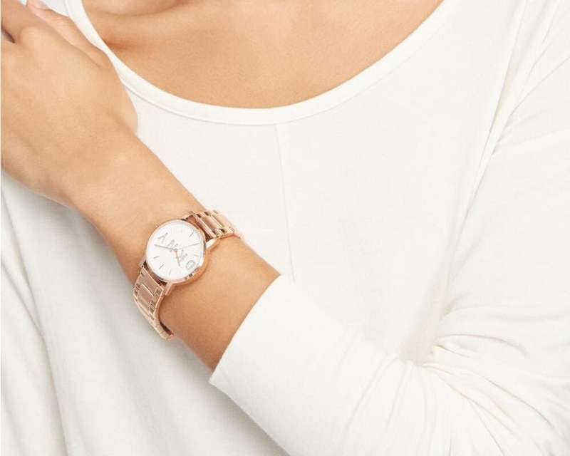 DKNY Soho Rose Gold Stainless Steel Bracelet Women's Watch | NY2654