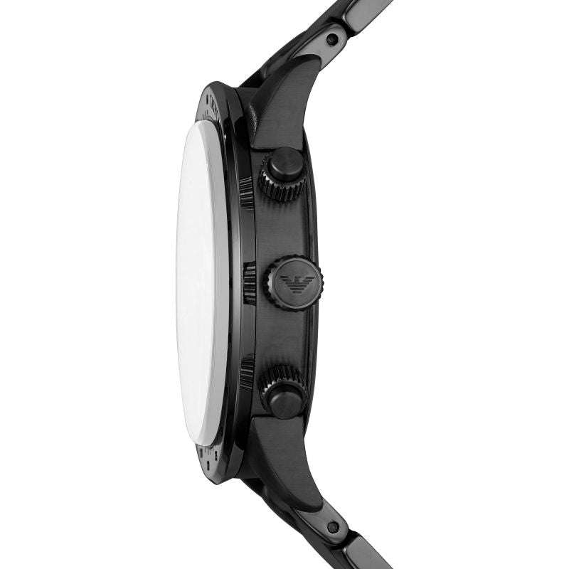 Emporio Armani Mario Chronograph Black Men's Watch | AR11242