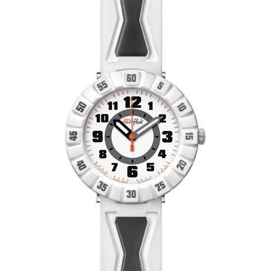 Flik Flak Childrens Get It in Grey Watch | FCSP037