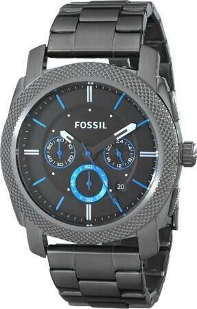 Fossil Black Dial Mens Watch | FS4931