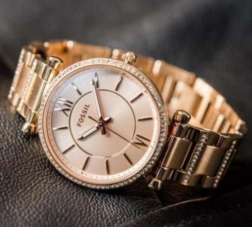 Fossil Carlie Rose Gold Women's Watch | ES4301