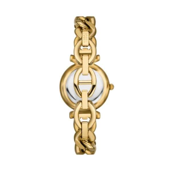 Fossil Carlie Three-Hand Gold-Tone Stainless Steel Woman's Watch | ES5329