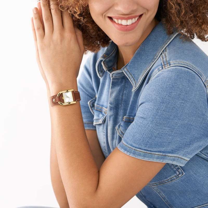 Fossil Harwell Analog White Dial Women's Watch | ES5264