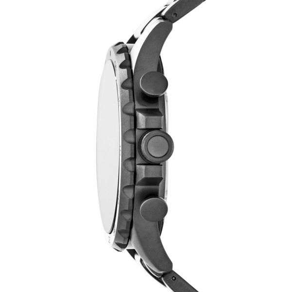 Fossil Nate Smoke Round Stainless Steel Men's Watch | JR1437