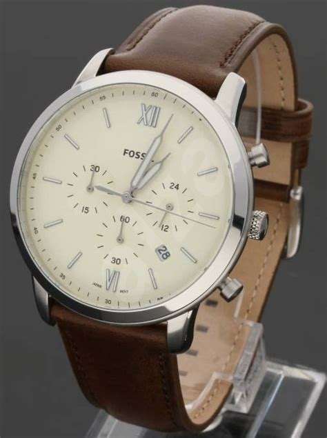 Fossil Neutra Chronograph Brown Leather Men's Watch | FS5380