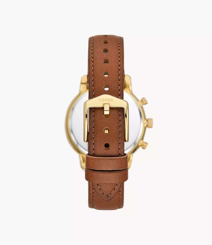 Fossil Neutra Chronograph Medium Brown Leather Woman's Watch | ES5278
