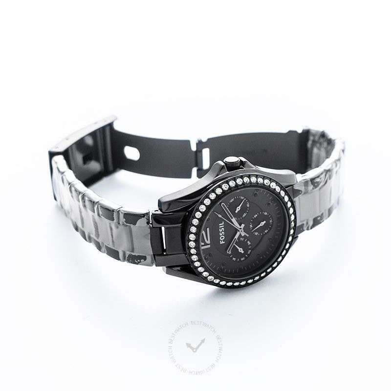 Fossil Riley Multifunction Black Women's Watch | ES4519