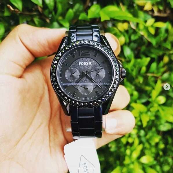 Fossil Riley Multifunction Black Women's Watch | ES4519