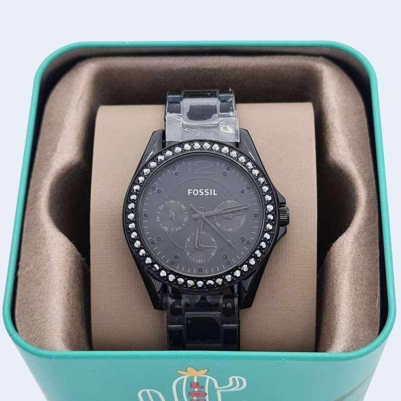 Fossil Riley Multifunction Black Women's Watch | ES4519