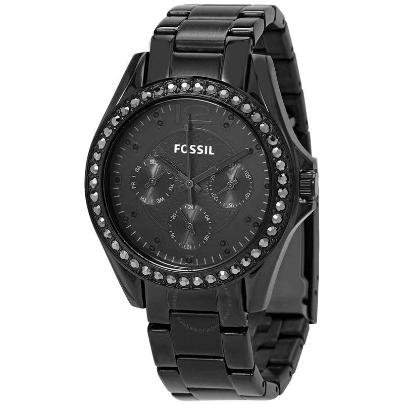 Fossil Riley Multifunction Black Women's Watch | ES4519