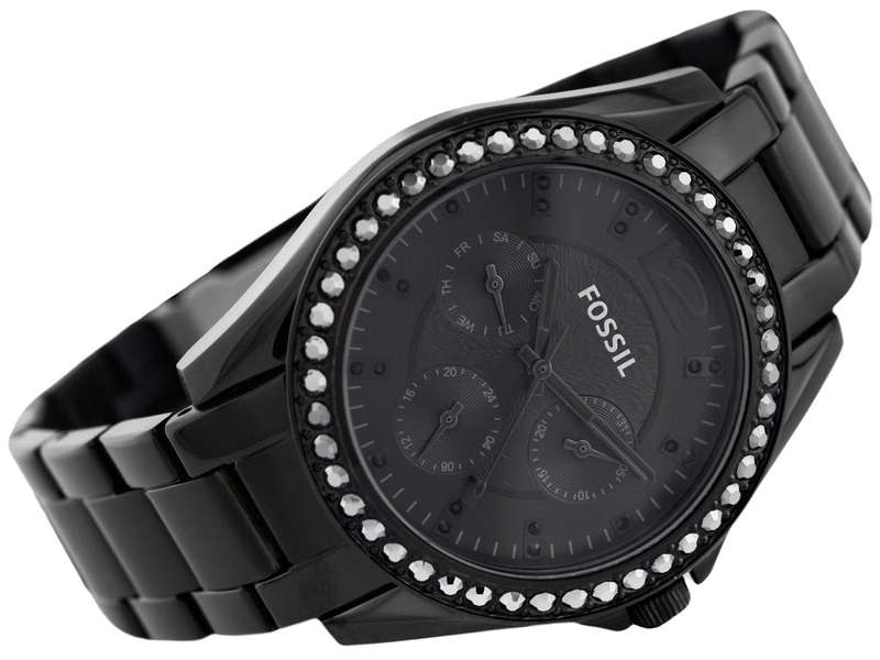 Fossil Riley Multifunction Black Women's Watch | ES4519