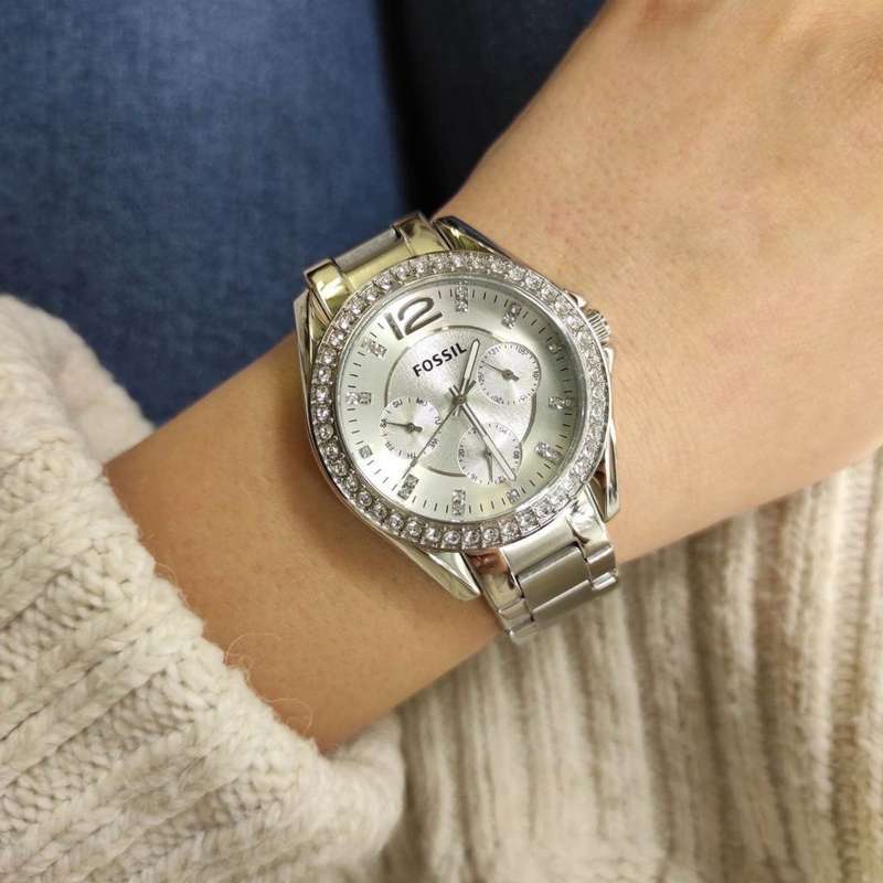 Fossil Riley Multifunction Stainless Steel Women's Watch