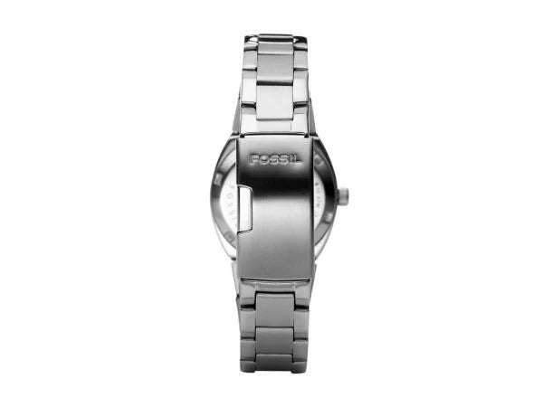 Fossil Serena Silver Round Stainless Steel Woman's Watch | AM4141
