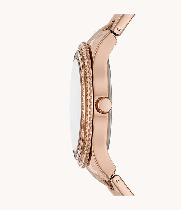 Fossil Stella Sport Multifunction Rose Gold-tone Stainless Steel Women's Watch | ES5109