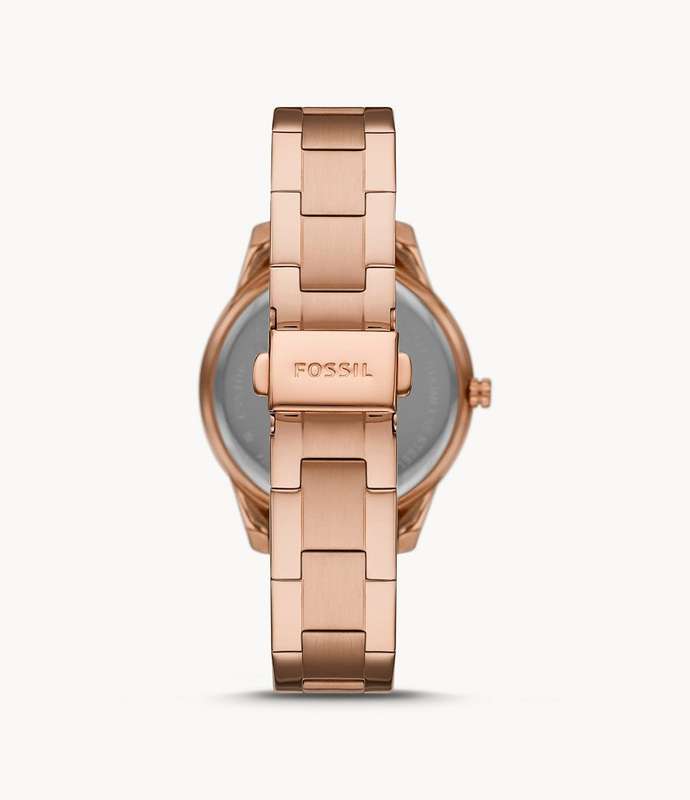Fossil Stella Sport Multifunction Rose Gold-tone Stainless Steel Women's Watch | ES5109