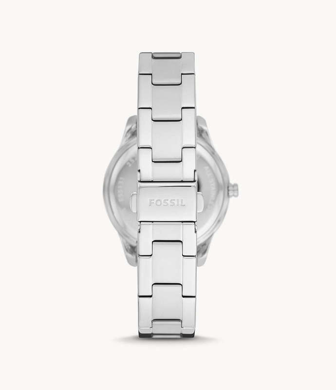 Fossil Stella Three-Hand Date Stainless Steel Women's Watch | ES5130
