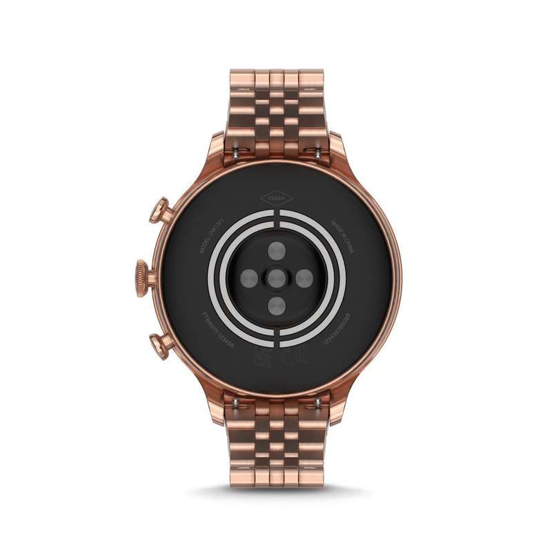 Fossil Gen 6 Smartwatch Rose Gold-Tone Stainless Steel for Women | FTW6077