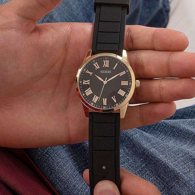 Guess Charter Gold Tone Analog Men's Watch | GW0362G3