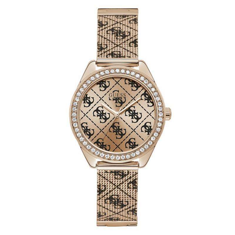 GUESS Claudia Womens Trend Rose Gold/Bronze  Watch W1279L3