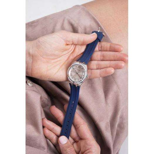 Guess Cosmo Silver Tone Analog Women's Watch | GW0034L5