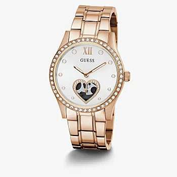 GUESS Rose Gold Tone Stainless Steel Woman's Watch | GW0380L3
