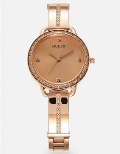 Guess Rose Gold Tone Stainless Steel Women's Watch | GW0022L3