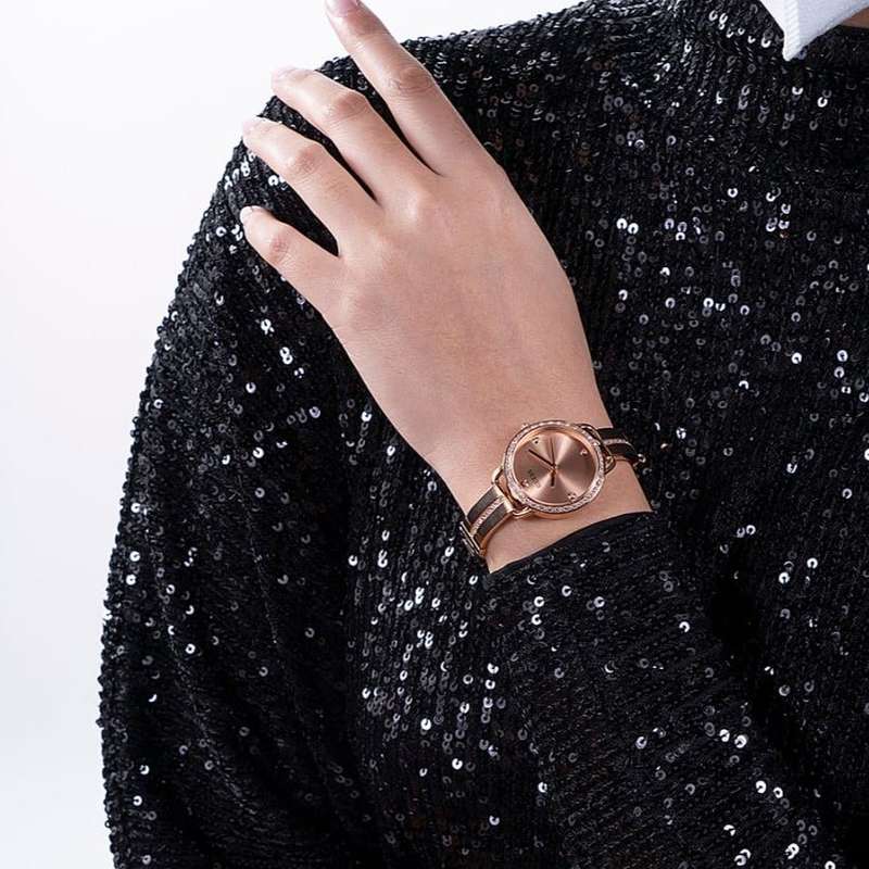 Guess Rose Gold Tone Stainless Steel Women's Watch | GW0022L3
